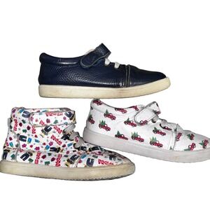 Monkey Feet Kids Shoes Size 2-3Y Boots & Sneakers Holiday Prints 10M Unisex